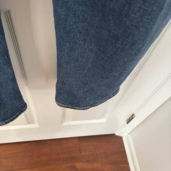 Levi’s Weggie high rise Blue Straight Jeans SZ 16 W - Picture 7 of 9